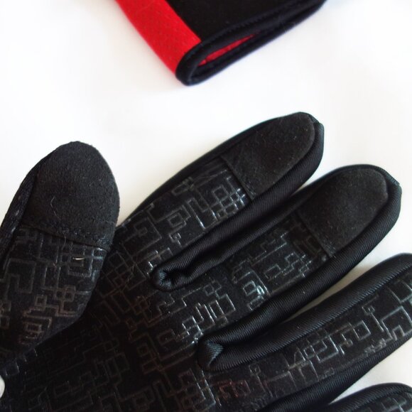 INBIKE Men's Touch Screen Velcro Reflective Biking Gloves EUC - Picture 4 of 6